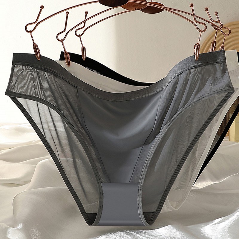 Women'S Fashion Underwear - Cuecas de biquíni de malha ultrafina