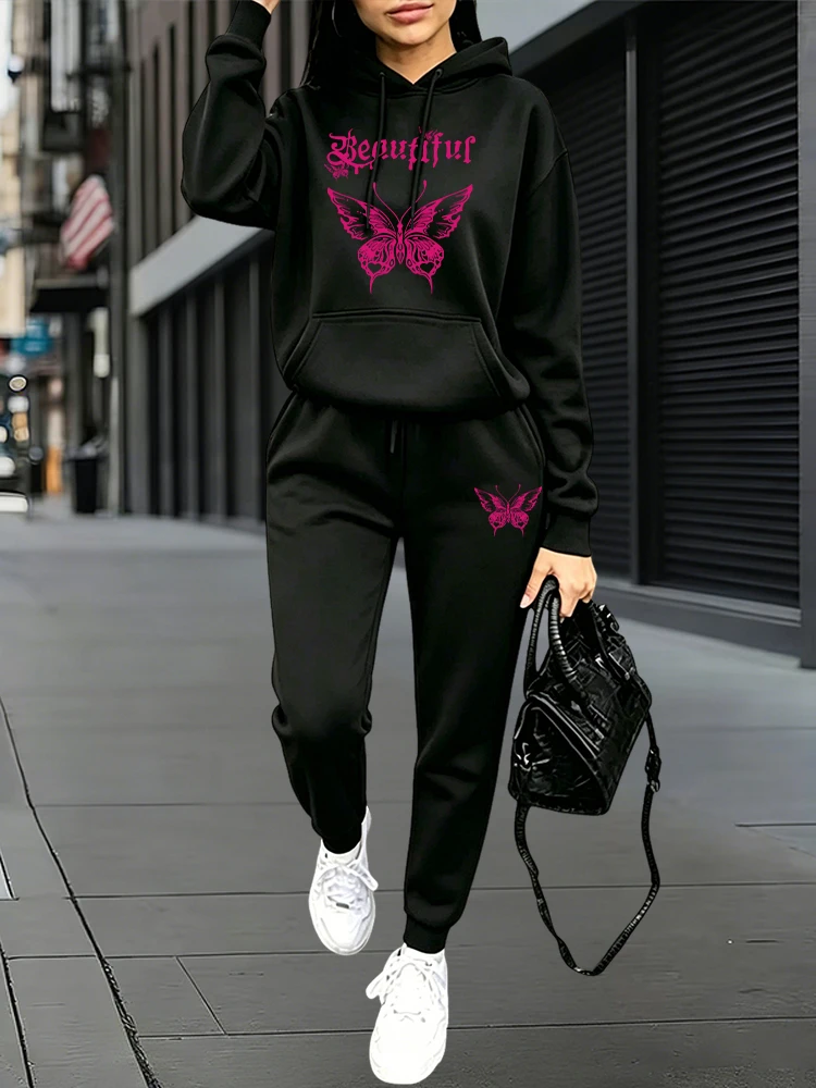 Women Fashion Outfits - Conjuntos de Agasalho Esportivo Casual para