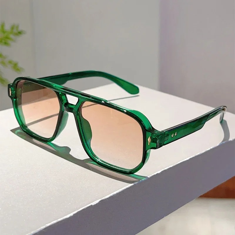 Women Fashion Glasses - Novos Óculos de Sol Quadrados Vintage