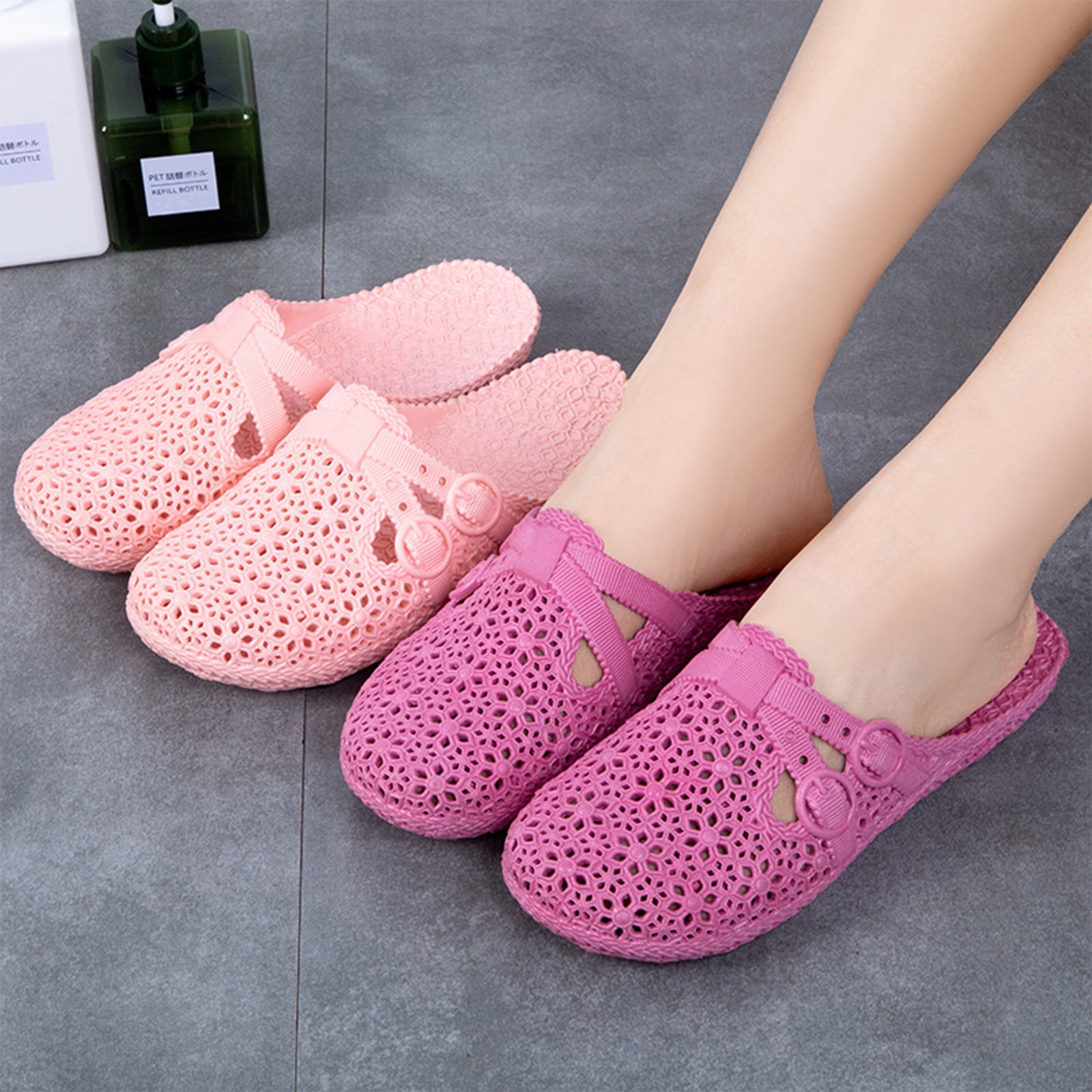 Women'S Fashion Walking Shoes - Wrap-toe chinelos respiráveis verão ao ar