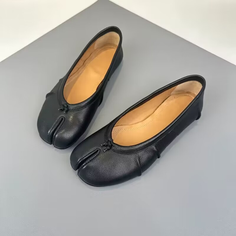 Women'S Fashion Walking Shoes - NOVO Sapatilhas Femininas Retrô com Dedo