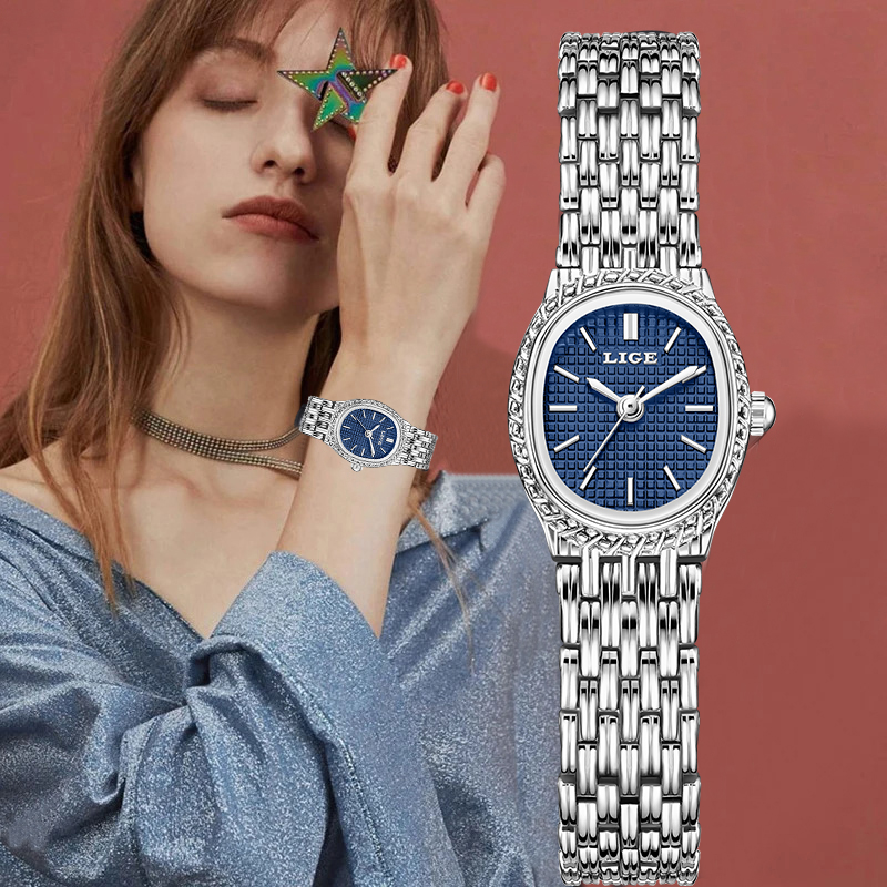Fashion Women Watch - Lige moda luxo quartzo mulher relógio