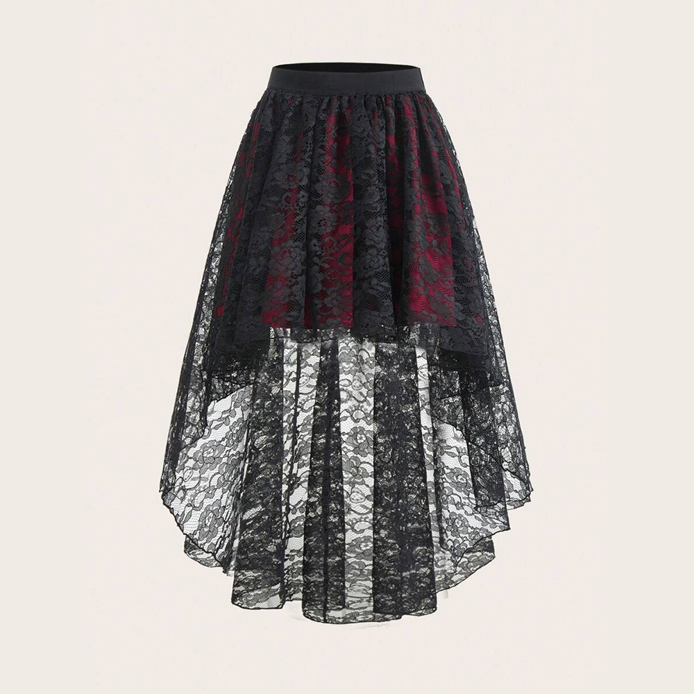 Women'S Fashion Umbrella - Plus size gótico elegante saia feminina