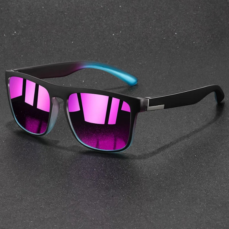 Women Fashion Glasses - Óculos de sol esportivos quadrados vintage