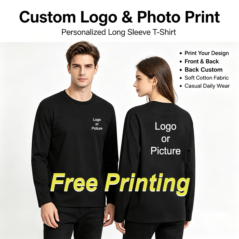 Women Fashion Outfits - Camisetas de Algodão Personalizadas de Manga