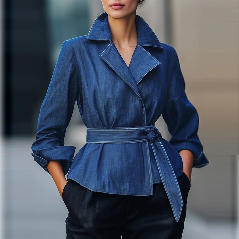 Women'S Fashion Jackets - Jaqueta Jeans Feminina Outono/Primavera 2026 com