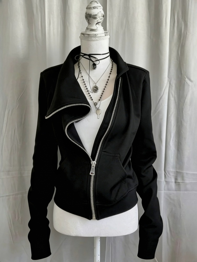 Cinza pele do falso lã duplo z - Women'S Fashion Zip Up Hoodies avaliação e preço
