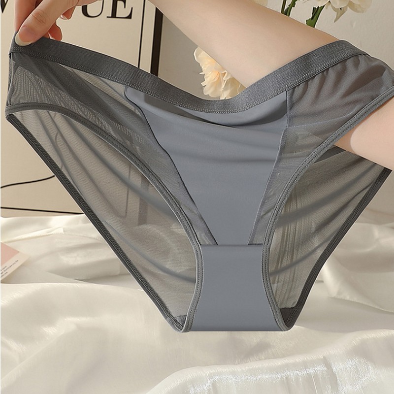 Cuecas de biquíni de malha ult - Women'S Fashion Underwear avaliação e preço