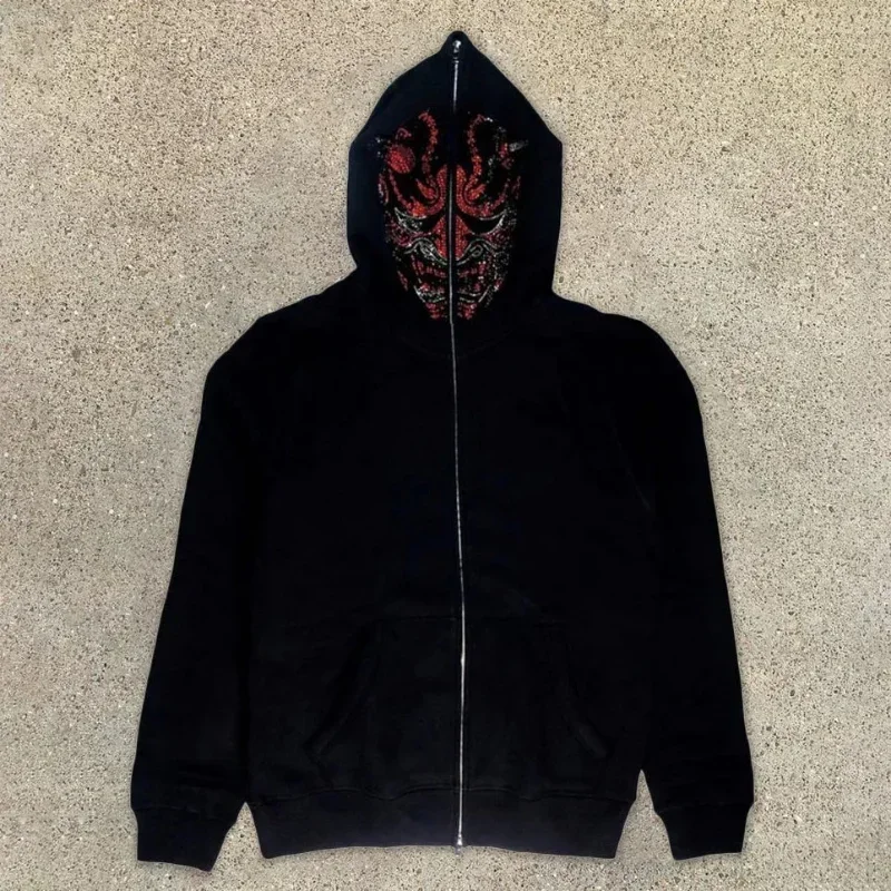 Feminino masculino y2k moda ho - Women'S Fashion Zip Up Hoodies avaliação e preço