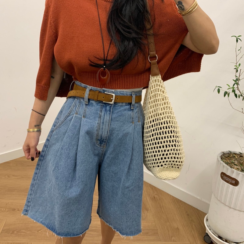 Calças Jeans Curtas Femininas  - Women'S Fashion Trousers avaliação e preço