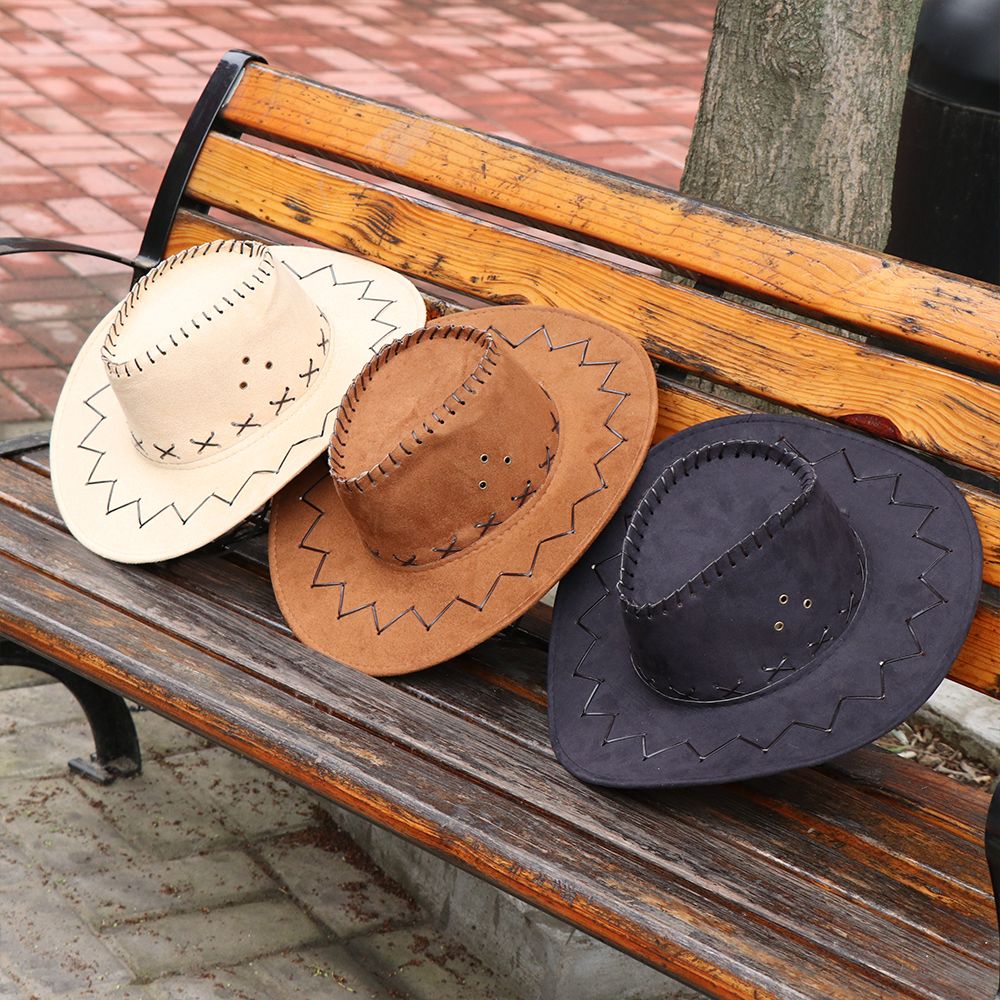 Chapéu de cowboy ocidental cam - Women'S Fashion Wild West avaliação e preço