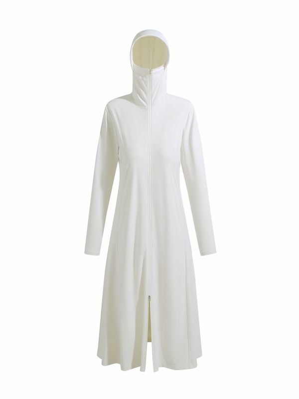 Roupa de Proteção UV Longa e L - Women'S Fashion Long Coat avaliação e preço