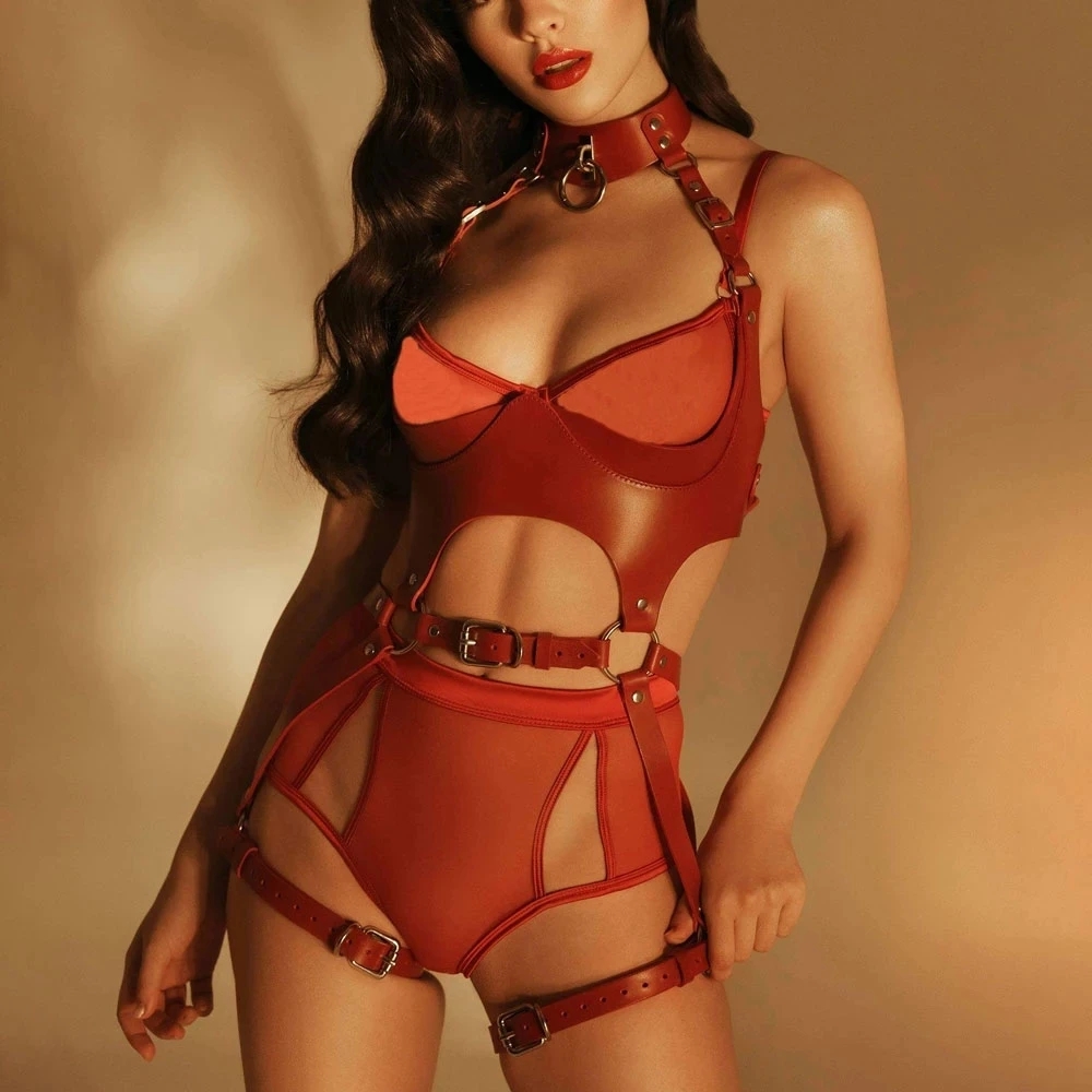 Conjunto de Cinto de Cintura F - Women'S Fashion Harness avaliação e preço
