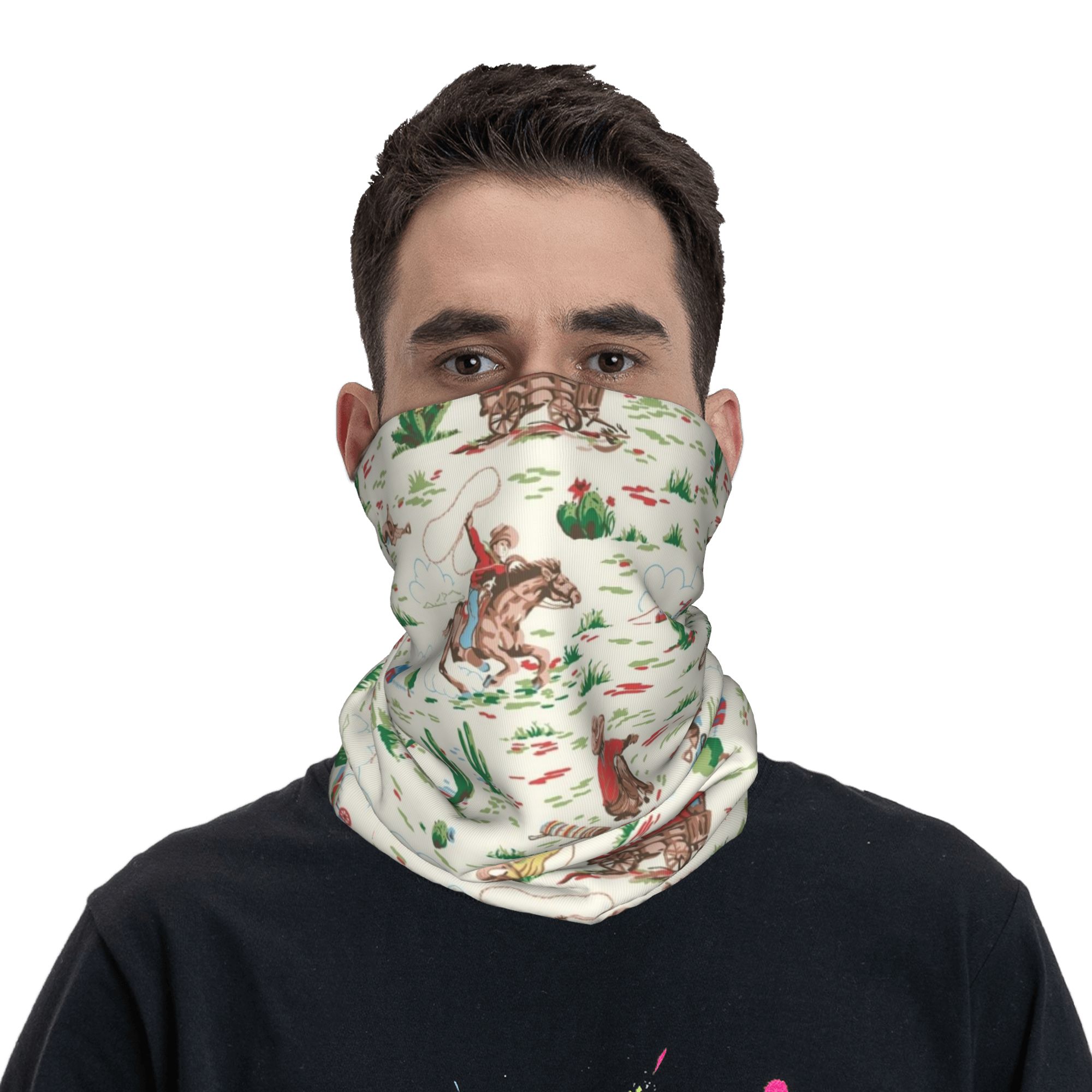 Bandana estilo cowboy do Velho - Women'S Fashion Wild West avaliação e preço