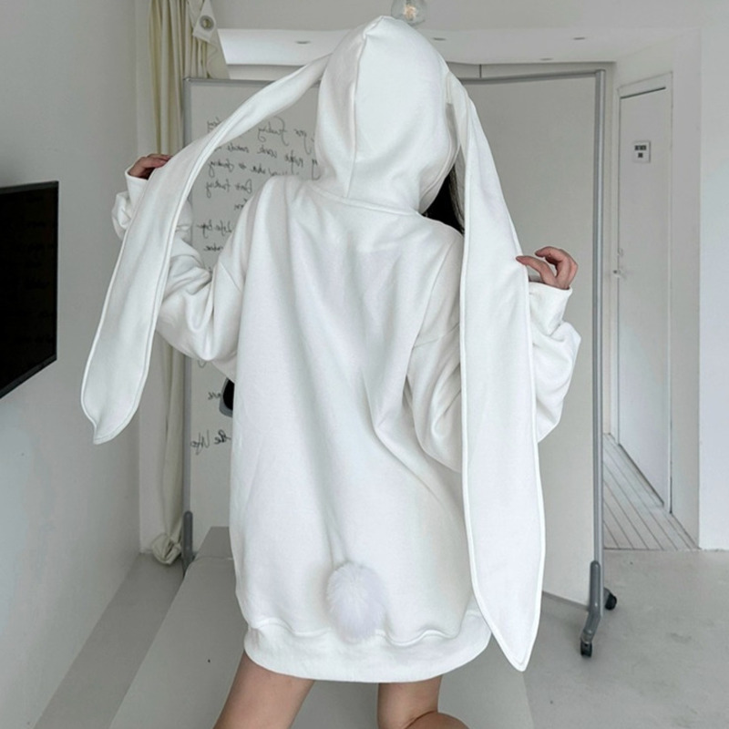 2025 outono kawaii coelho gran - Women'S Fashion Zip Up Hoodies avaliação e preço