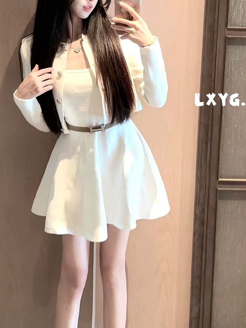   Vestido de Tricô de Outono/I - Belted Shirt Dress avaliação e preço
