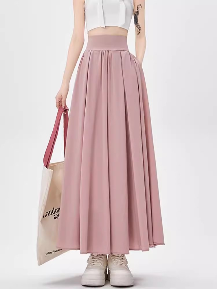 Saia de terno de cor sólida ci - Women'S Fashion Umbrella avaliação e preço