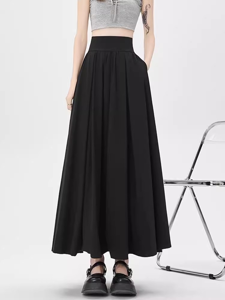 Saia de terno de cor sólida ci - Women'S Fashion Umbrella avaliação e preço