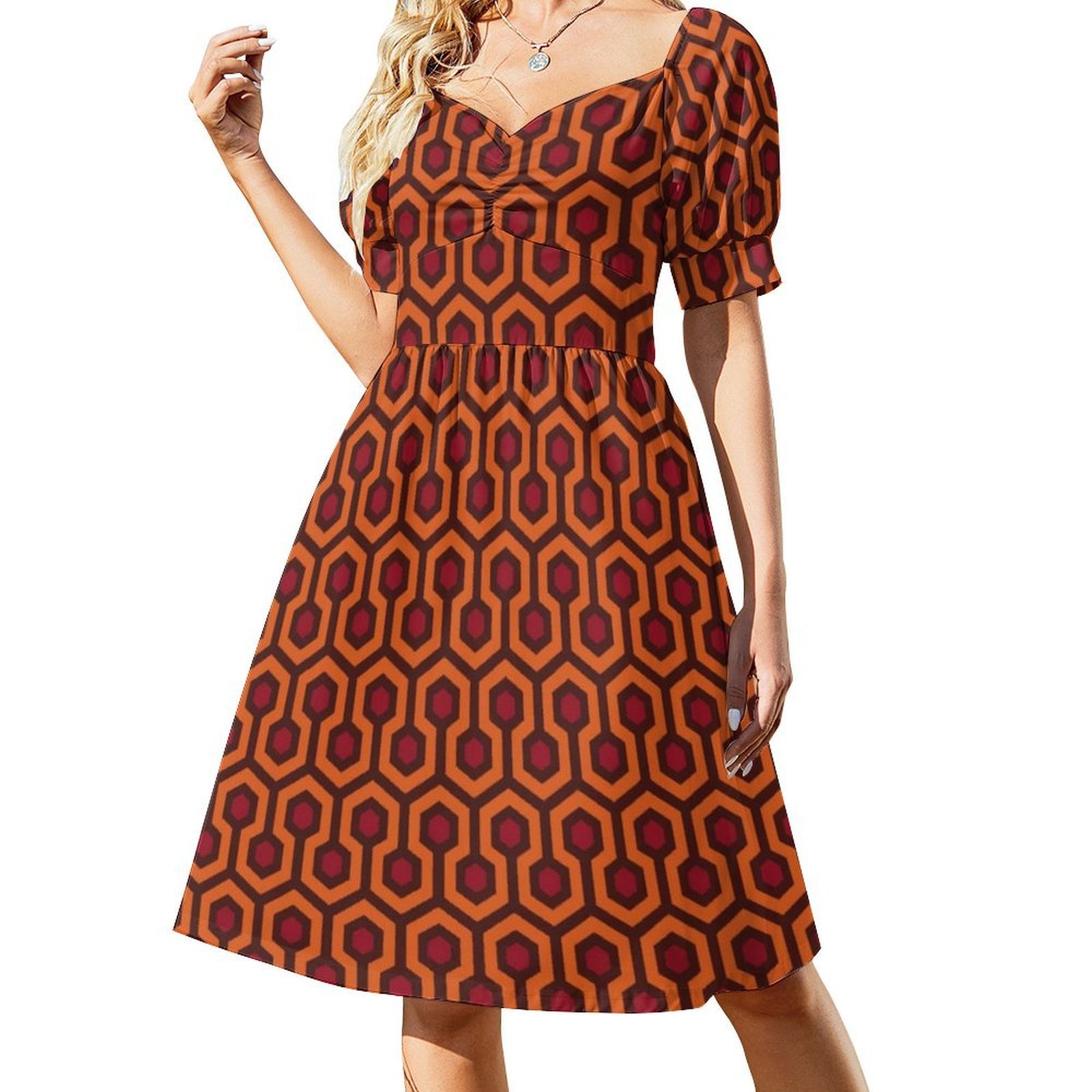 Overlook padrão boho chique ve - Women Fashion Gown avaliação e preço