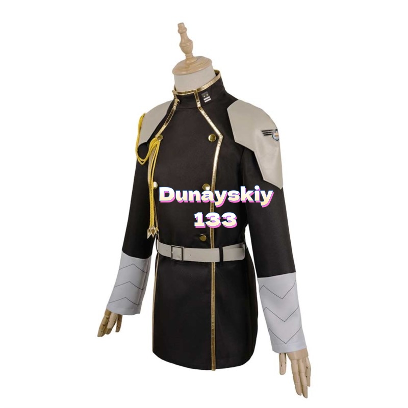 Anime no 8 kaiju cosplay fanta - Belted Shirt Dress avaliação e preço