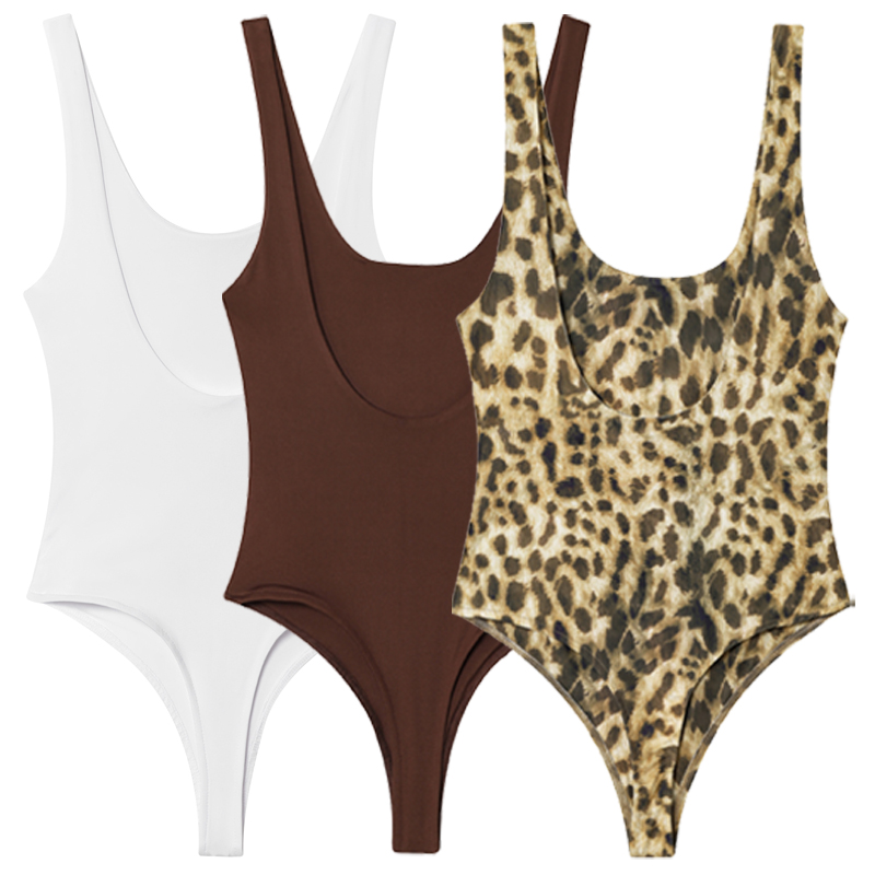 Hxao leopardo deslizamento bod - Corset Top Boned avaliação e preço
