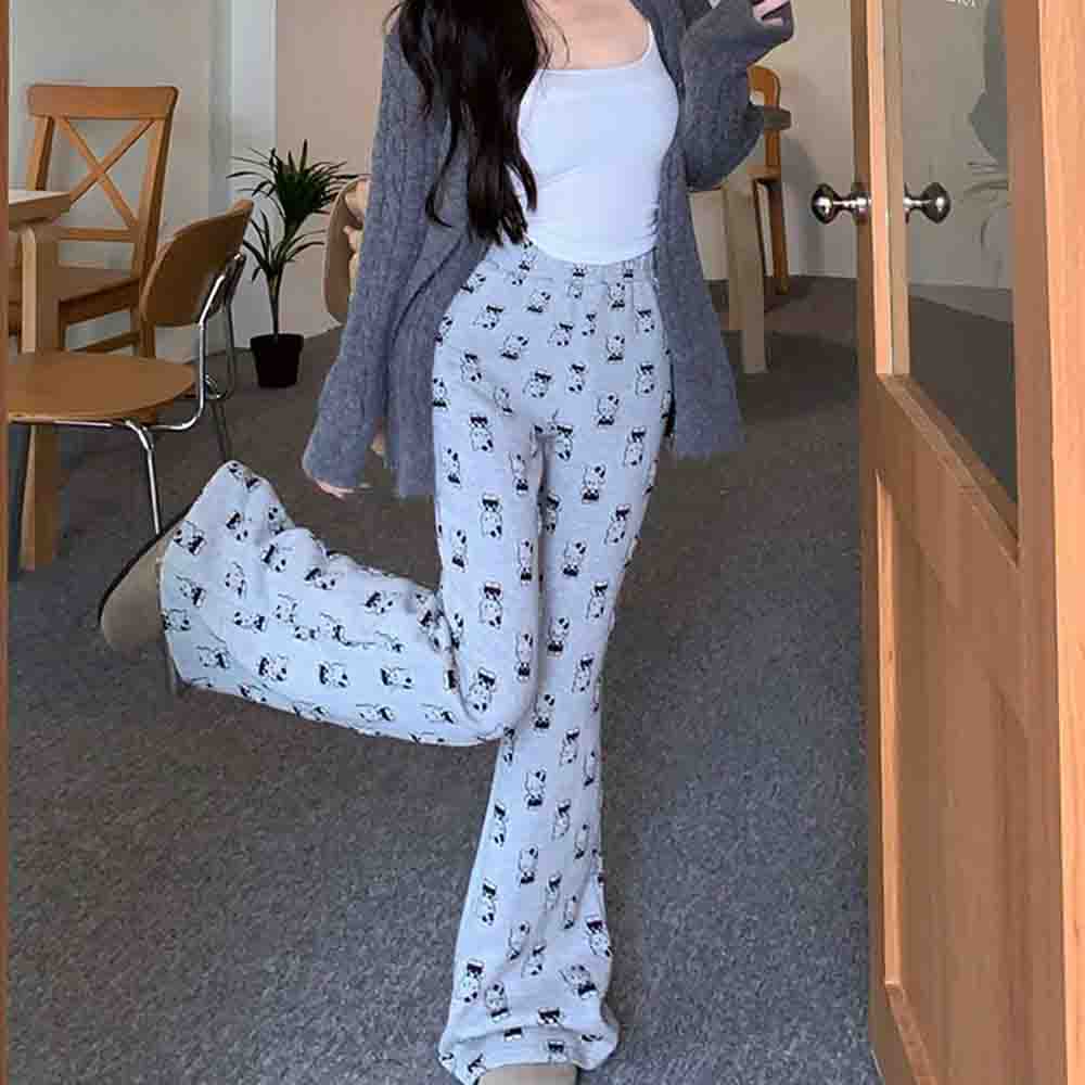 Calças Sanrio Hello Kitty Y2K  - Women'S Fashion Trousers avaliação e preço