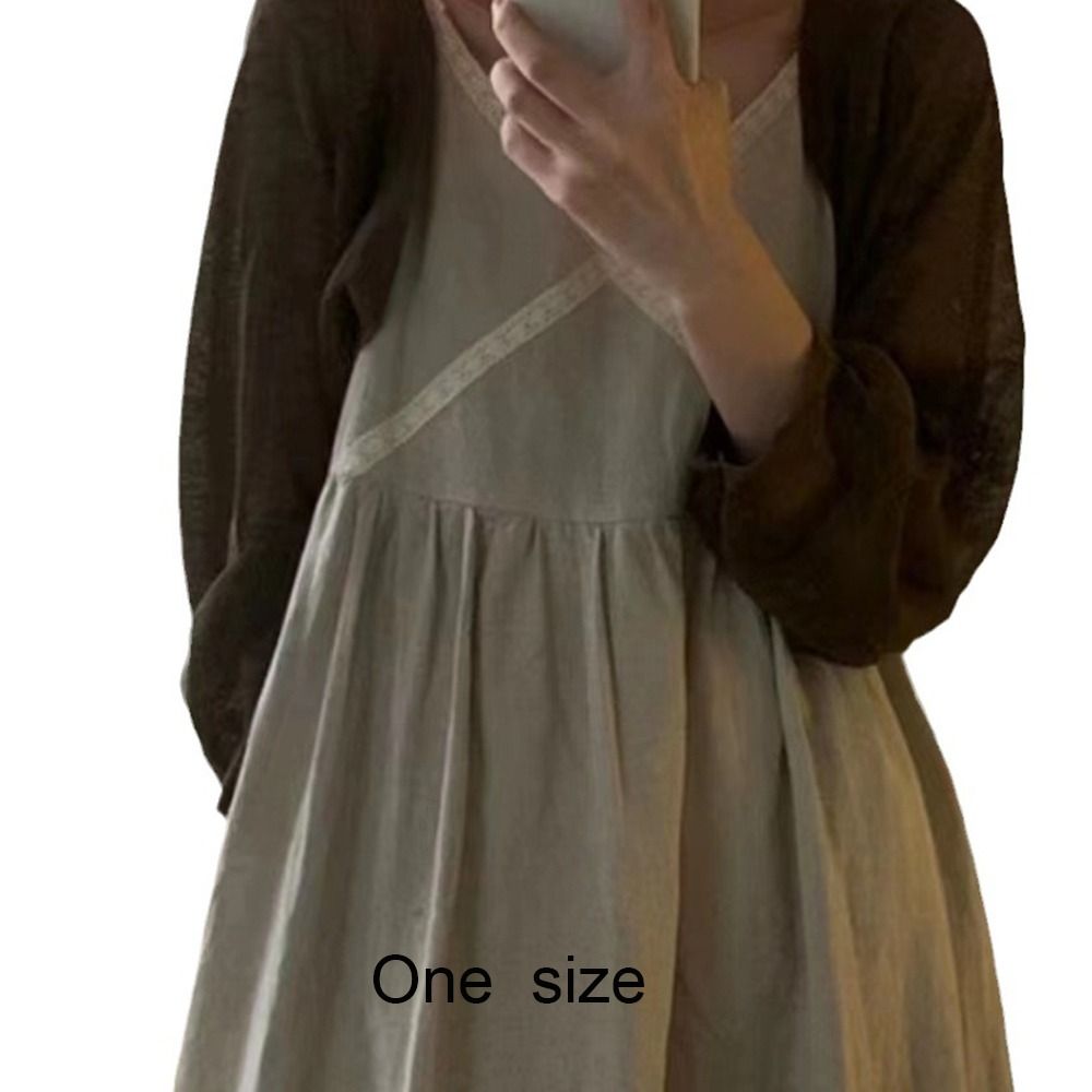 Novo Cardigã Fino com Design d - Women'S Fashion Long Coat avaliação e preço