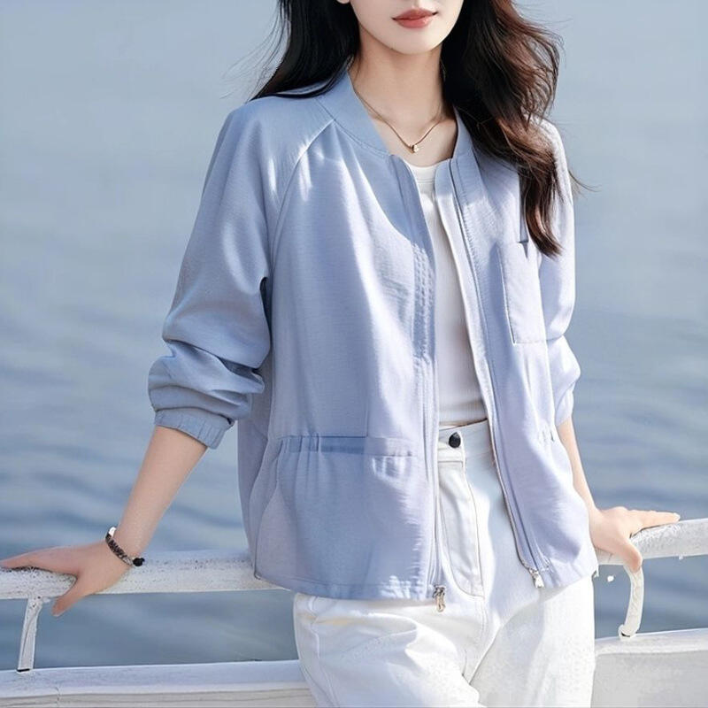 Jaqueta Feminina Leve e Respir - Women'S Fashion Jackets avaliação e preço