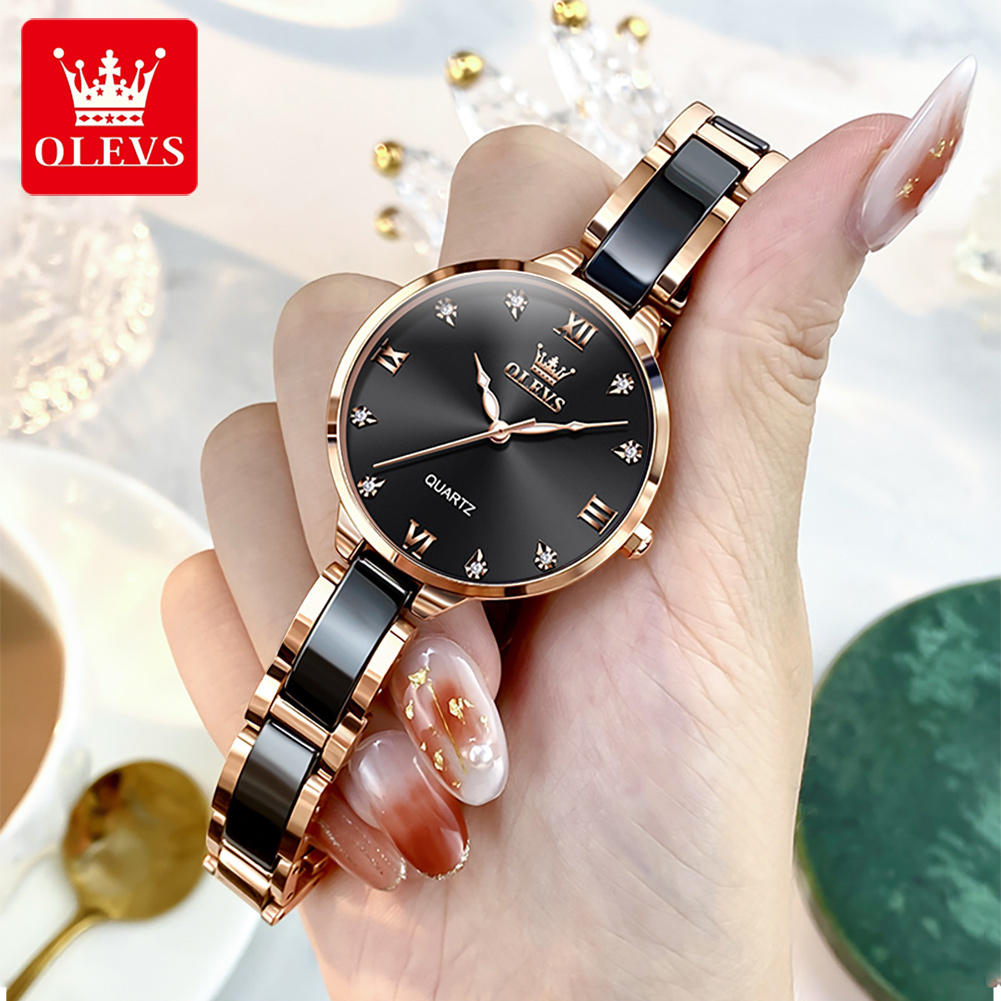 Olevs 5872 relógios femininos  - Fashion Women Watch avaliação e preço