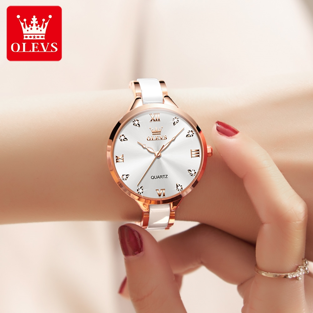 Olevs 5872 relógios femininos  - Fashion Women Watch avaliação e preço