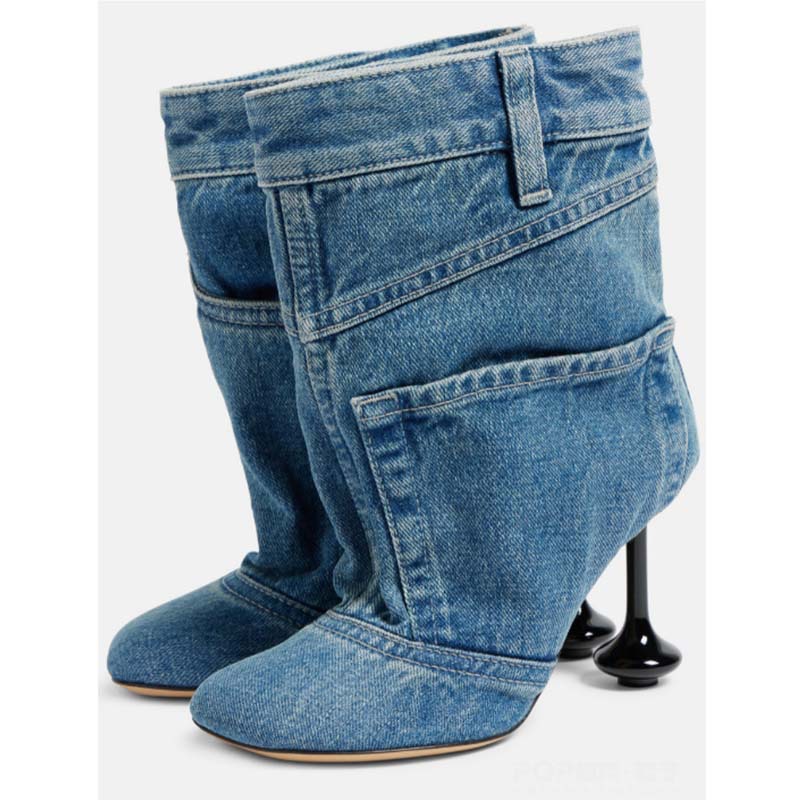 Calça jeans feminina, salto al - Women'S Fashion Trousers avaliação e preço