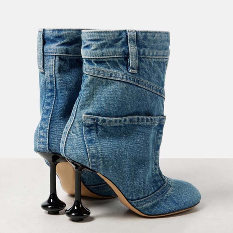 Calça jeans feminina, salto al - Women'S Fashion Trousers avaliação e preço