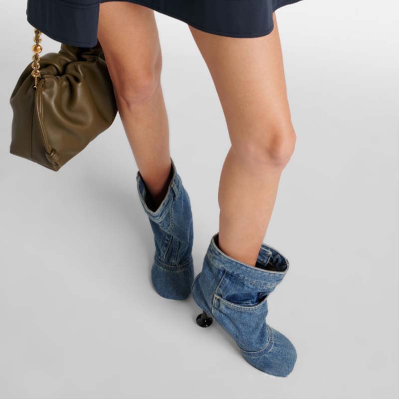 Calça jeans feminina, salto al - Women'S Fashion Trousers avaliação e preço