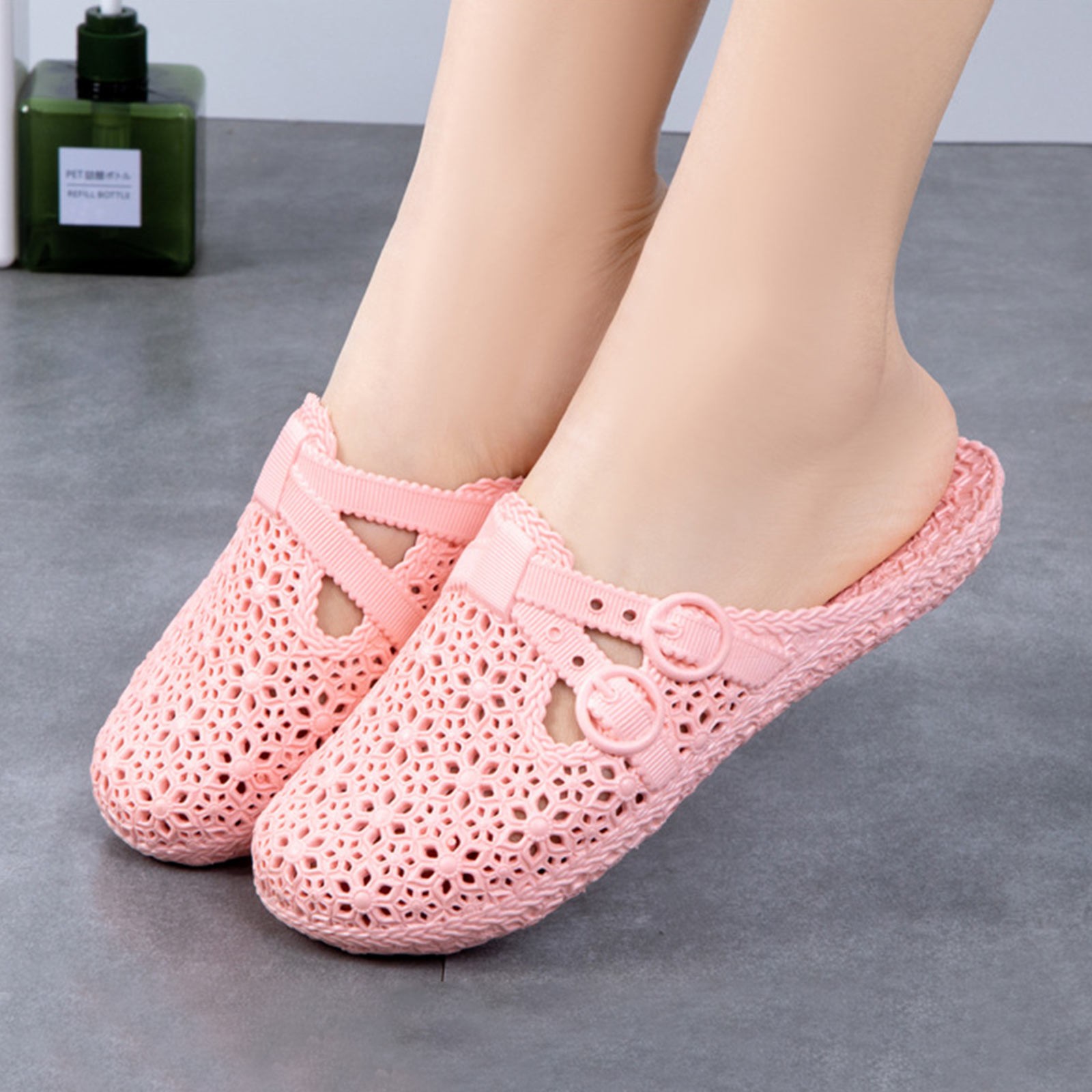 Wrap-toe chinelos respiráveis  - Women'S Fashion Walking Shoes avaliação e preço