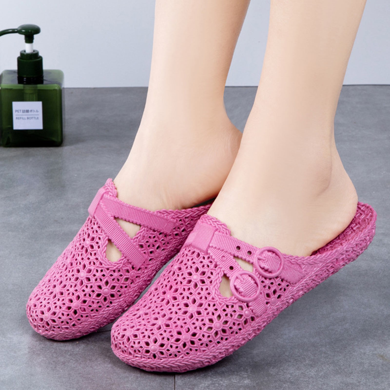 Wrap-toe chinelos respiráveis  - Women'S Fashion Walking Shoes avaliação e preço