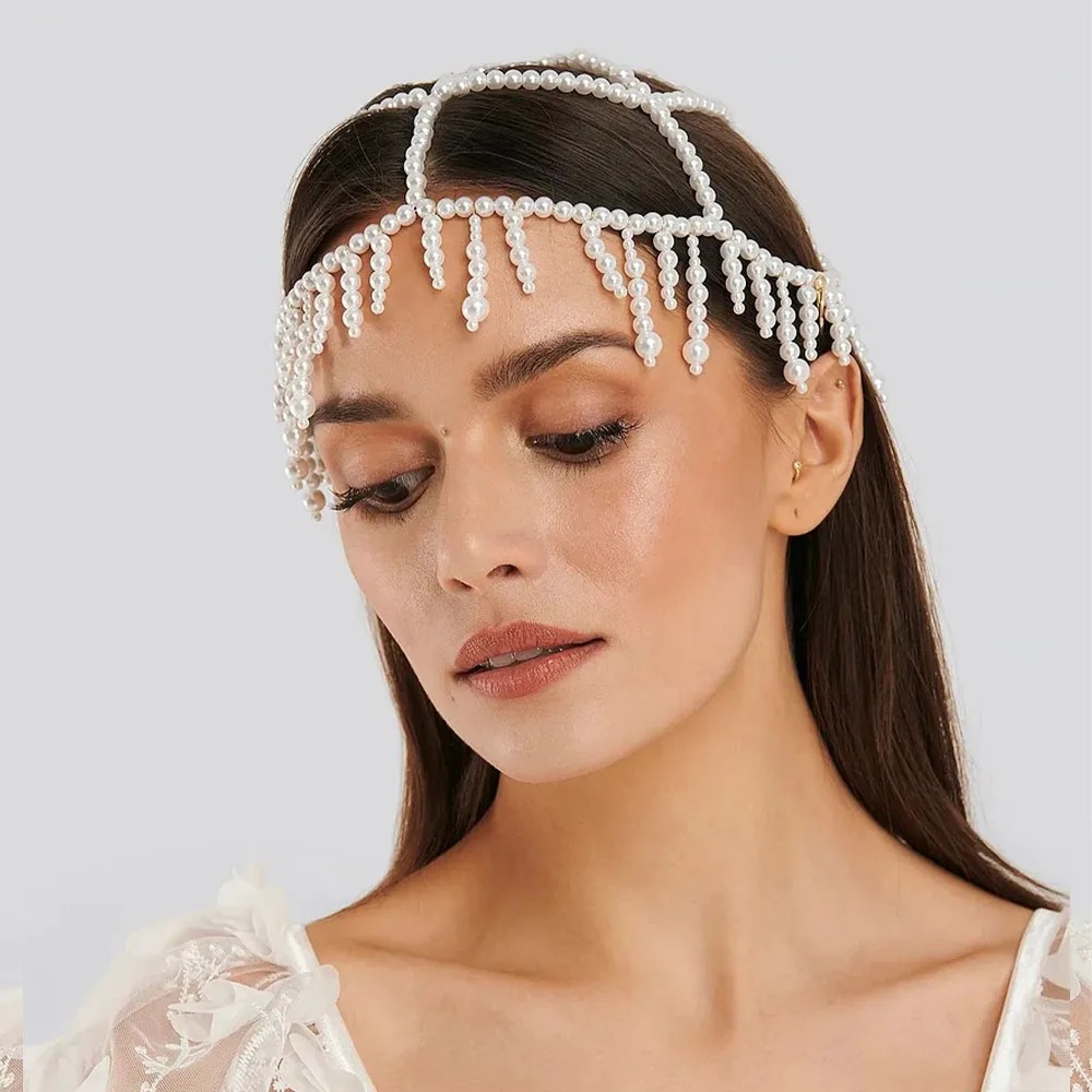 Moda pérola franja headpiece b - Women'S Fashion Roaring 20S avaliação e preço