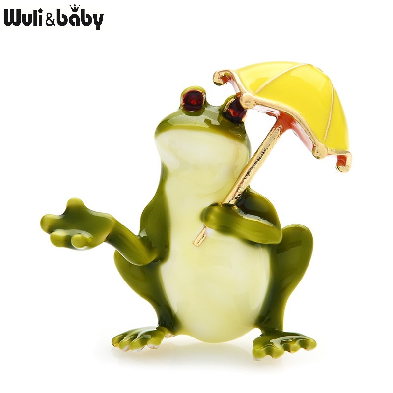 Wuli & baby-Broches de sapo gu - Women'S Fashion Umbrella avaliação e preço
