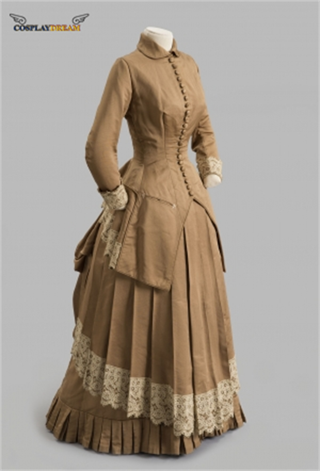 Vestido de moda do século 19,  - Women Fashion Gown avaliação e preço
