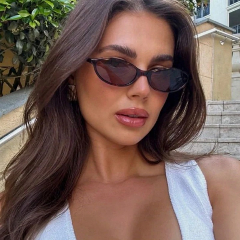 Óculos de Sol Retro com Armaçã - Women Fashion Glasses avaliação e preço