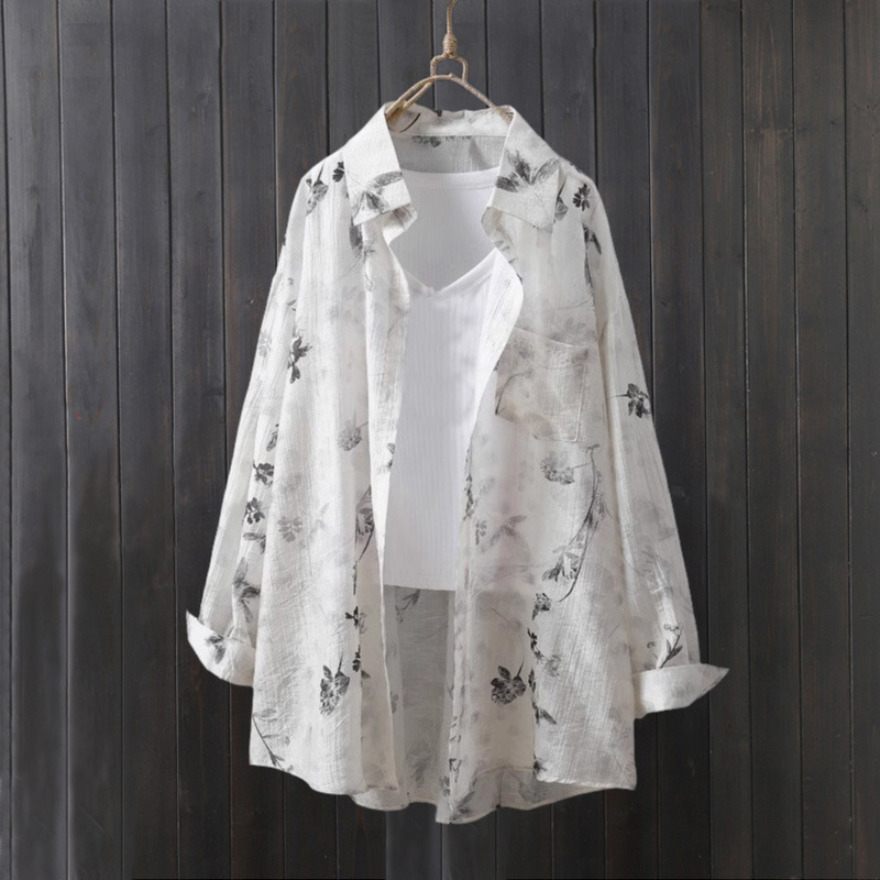 Camisa tencel feminina casaco  - Women'S Fashion Long Coat avaliação e preço