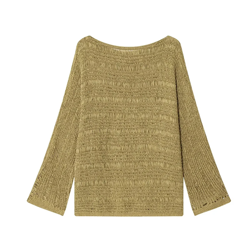 Suéter de Tricô Vintage com De - Women'S Fashion Tops avaliação e preço