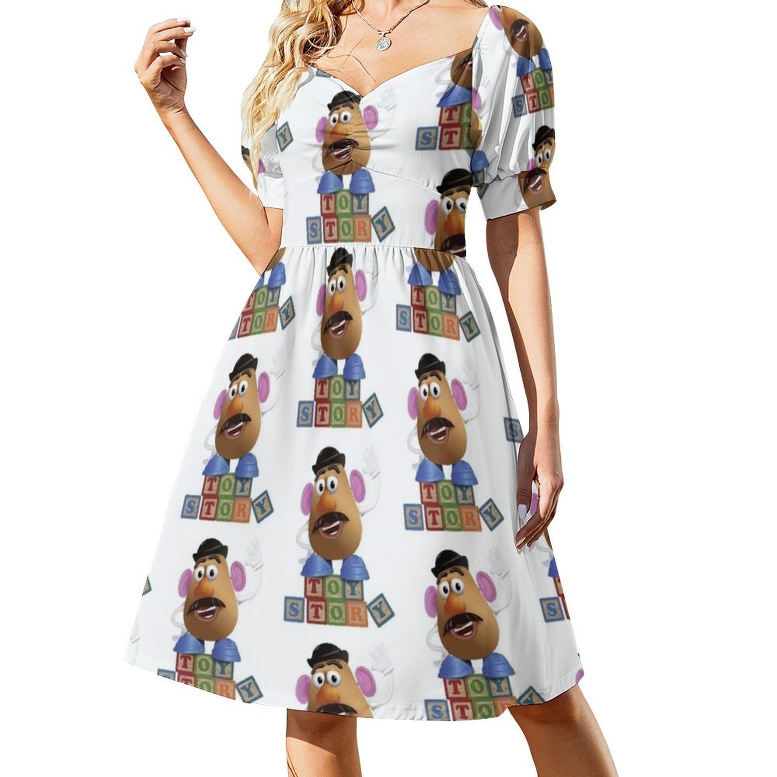 Mr batata cabeça filme alterna - Women Fashion Gown avaliação e preço