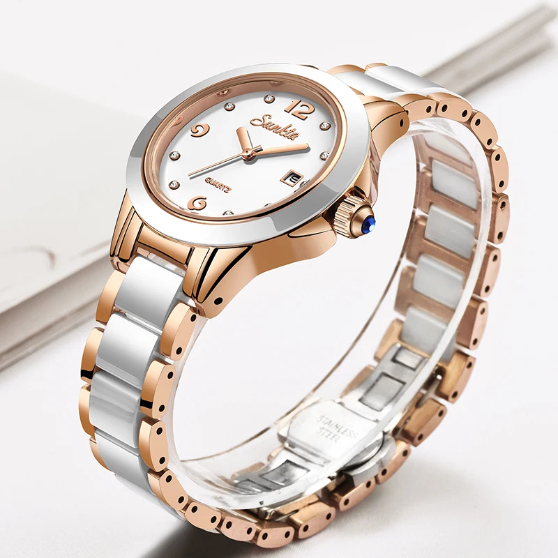 Sunkta moda casual quartzo mul - Fashion Women Watch avaliação e preço