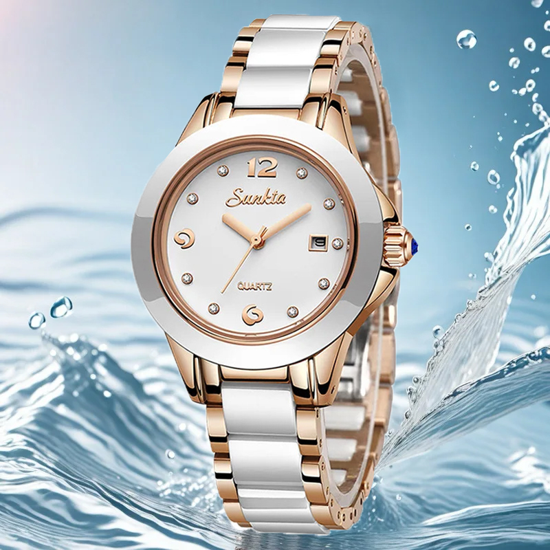 Sunkta moda casual quartzo mul - Fashion Women Watch avaliação e preço