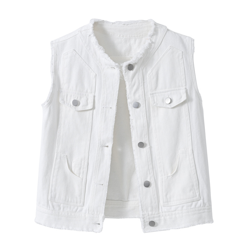 Colete Jeans Feminino Sem Mang - Women'S Fashion Vest Tops avaliação e preço