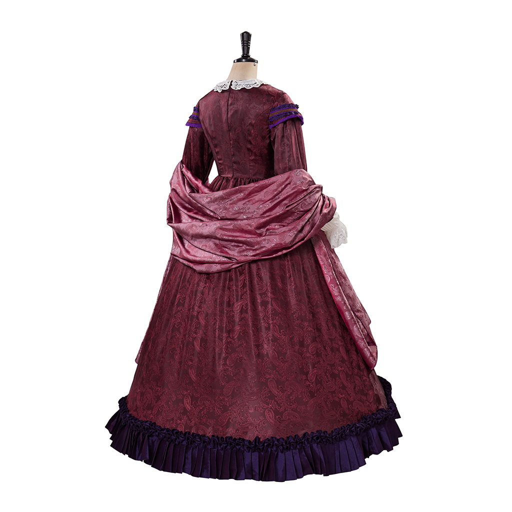 Filme lincoln cosplay mary tod - Women Fashion Gown avaliação e preço
