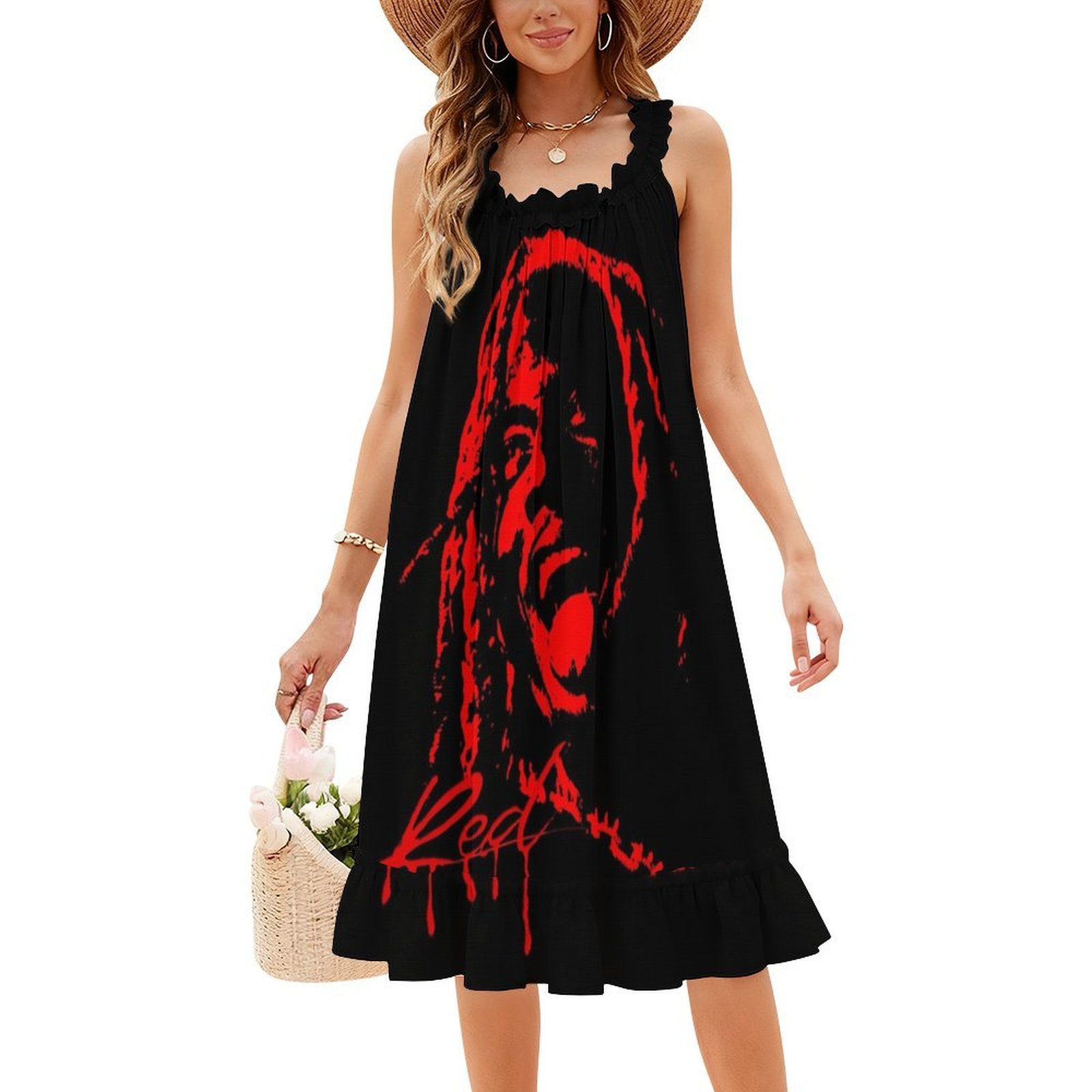 Wlr músico boho chique vestido - Women Fashion Gown avaliação e preço