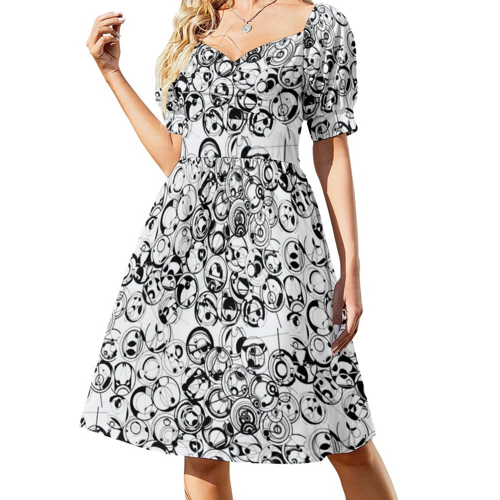 Caligrafia circular boho chiqu - Women Fashion Gown avaliação e preço