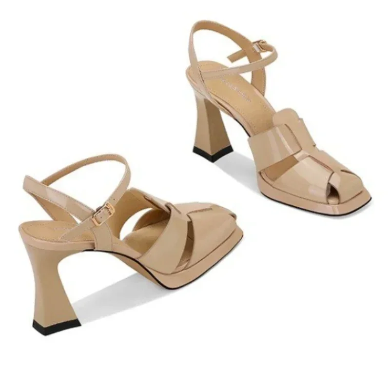 Sandálias de salto alto femini - Women Fashion Outfits avaliação e preço