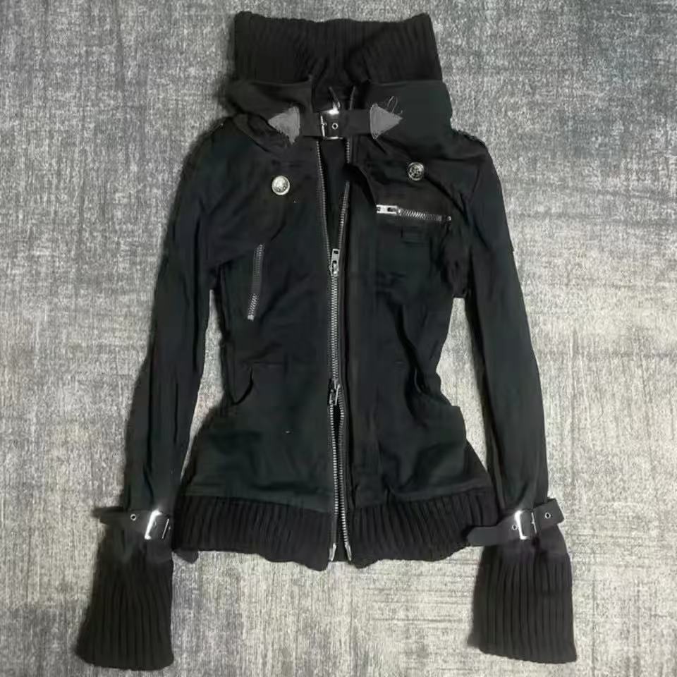 Jaqueta Casual Feminina Y2K Gó - Women'S Fashion Zip Up Hoodies avaliação e preço